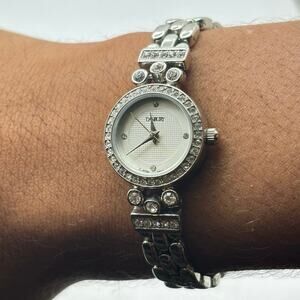 Danbury Silver Crystal Watch